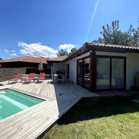 Semesterbostad Maison 5 Personnes Avec Piscine Privee Chauffee - Private Heated Pool 5 People House - - Landes - France
