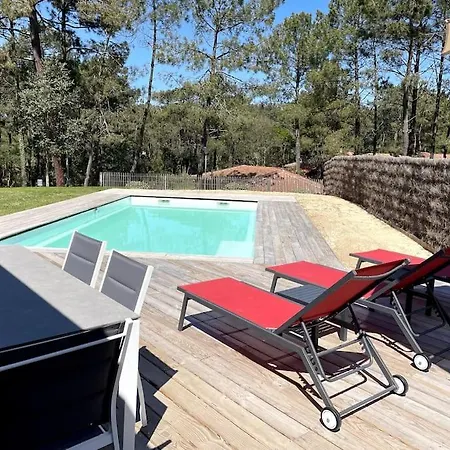 Maison 5 Personnes Avec Piscine Privee Chauffee - Private Heated Pool 5 People House - - Landes - France *